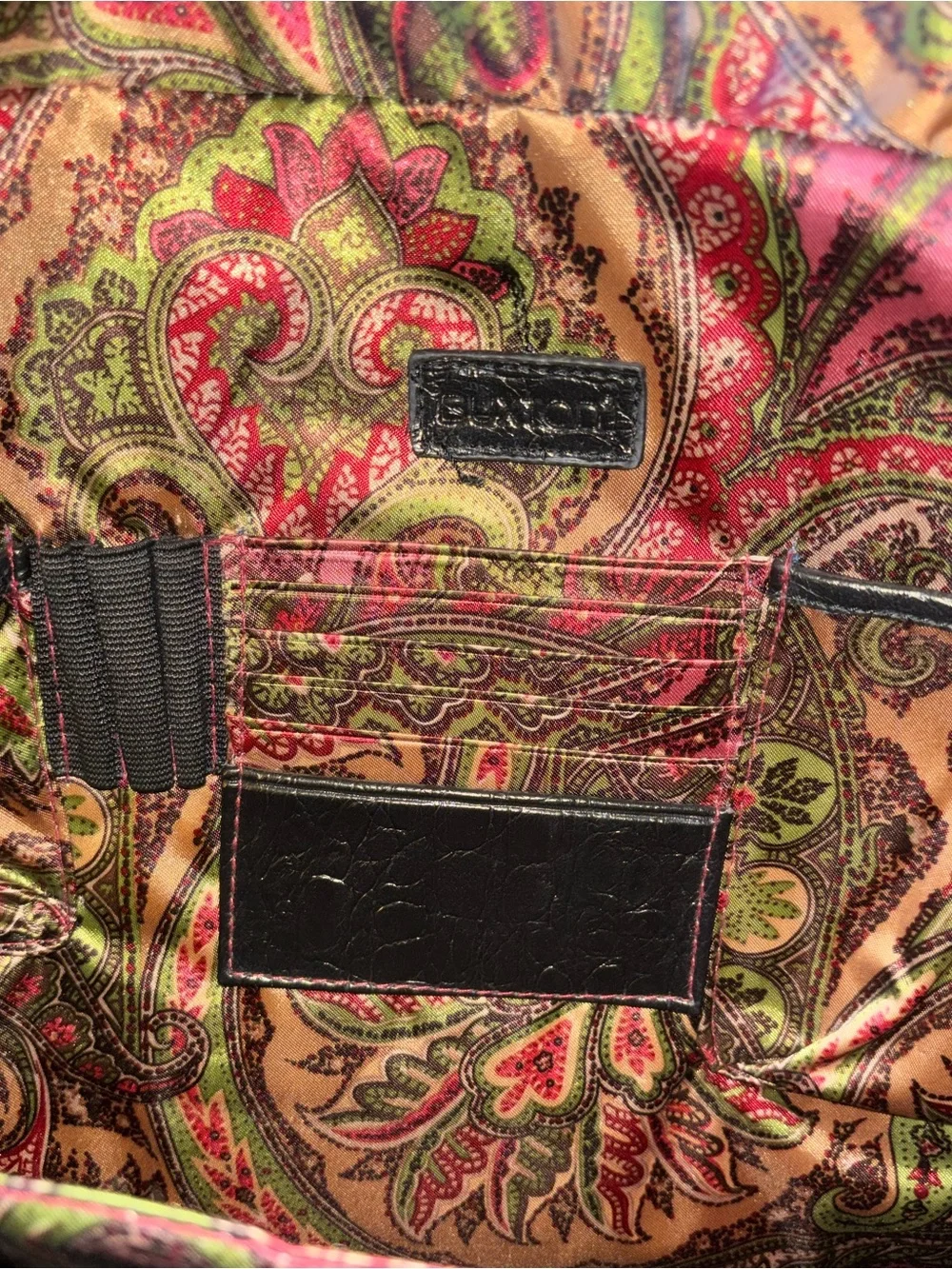 Buxton Leather Briefcase Laptop Case in Black